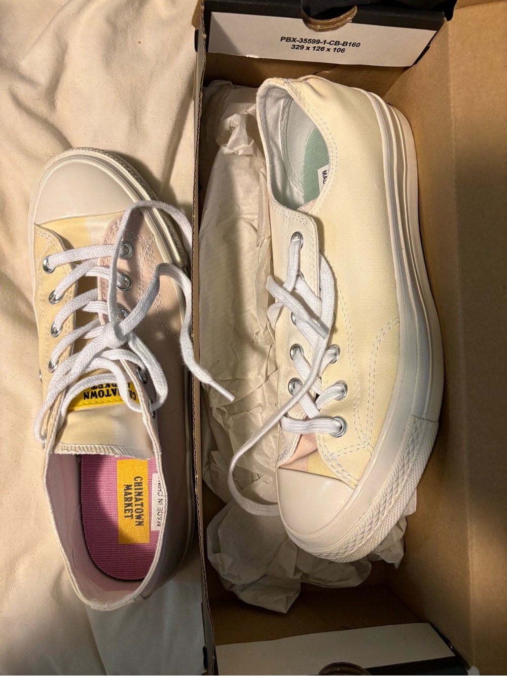 Converse Color Changing Pastel Canvas Low-Top Sneakers